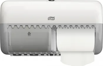 Zásobník Tork Twin-Box T4 na konvenční toaletní papír, bílý
