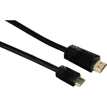 Video kabel HAMA 122119 mini HDMI kabel vidlice - vidlice typ C, pozlacený, 3*, 1,5 m