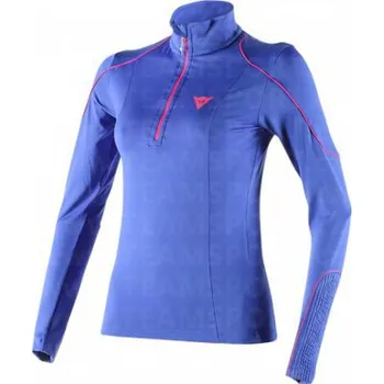 Dámská mikina Mikina Dainese FLEECE Lady Small Zip E1 Sky Blue Fuchsia Pur Velikost: S
