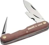 Multifunkční nůž Kapesní dřevěný nůž třídílný