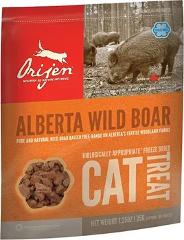 Pamlsek pro kočku Orijen Wild Boar Cat 35 g 