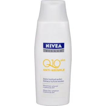 Přípravek na čištění pleti a oči NIVEA Visage čistící mléko proti vráskám Q10 200 ml