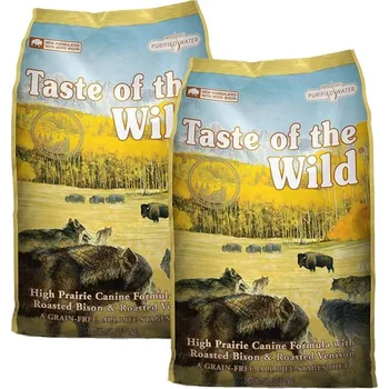 Taste of the Wild High Prairie Canine, 2x 12,2 kg