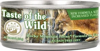 Krmivo pro kočku Taste of The Wild Rocky Mountain konzerva 155 g 