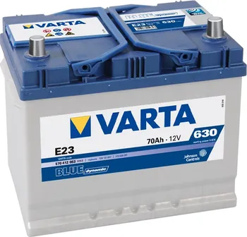 Autobaterie Varta Blue Dynamic E23 12V 70Ah 630A