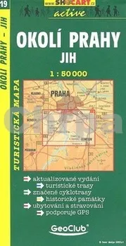 Okolí Prahy jih 1:50 000