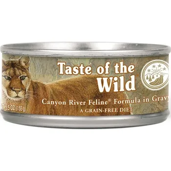 Krmivo pro kočku Taste of the Wild Canyon River Feline konzerva 155 g
