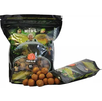 Boilies Nikl Boilie READY Kill Krill 21mm 1kg