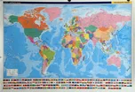 Svět / nástěnná politická mapa s…