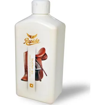 Rapide Leather-Oil na ošetření kůže bezbarvá 1 l Kosmetika pro koně Rapide Leather-Oil na ošetření kůže bezbarvá 1 l