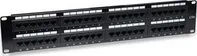 Intellinet Patch panel 48 port Cat5e, UTP, 2U , černý