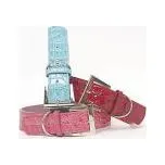 Dogue Faux Croc obojek červený 38 cm