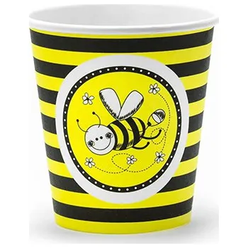 Party nádobí Kelímek Včelka, 6 ks