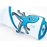 Dětská osuška Sensillo 3D Zvířátka 75x75 cm white