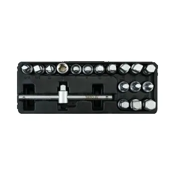 sada hlavic na vypouštěcí zátky olejových van ,hlavice čtyřhrany imbu