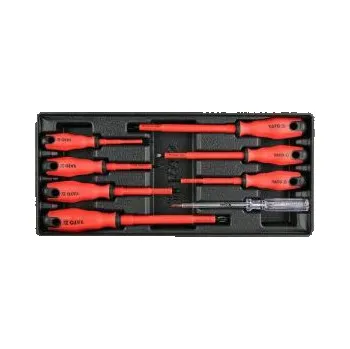 Šroubovák Vložka do zásuvky - sada šroubováků elektrikářských, 1000V, 8ks, plast