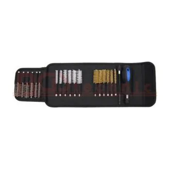 kartáče štětcové + rukojeť a 1/4" šestihran do vrtačky, sada 38 ,