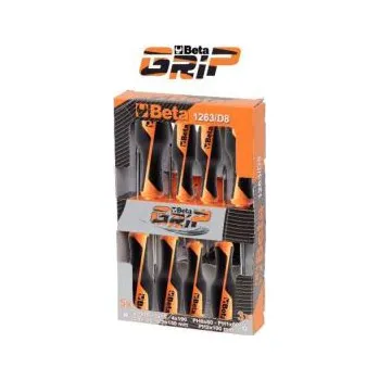 Šroubovák Sada profišroubováků 8ks BETA, profi sada šroubováků, ploché a křížov
