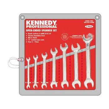 Klíč PLOCHY KLIC OTEVRENY SADA7-KS METRICKE profi sada plochých klíčů profe