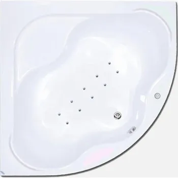 Vana Excel Tesárek EXCEL masážní vana SÁVA (GENTIANA) 150 x 150 x 43 cm, AIR PNEU + Čistící přípravek zdarma