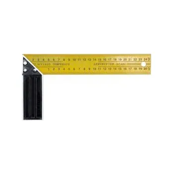 Úhloměr Úhelník truhlářský, příložný úhelník - 250mm