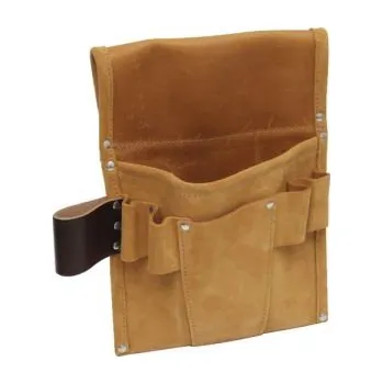 Kapsa na opasek, kožené pouzdro na nářadí a hřebíky, profesionální kož
