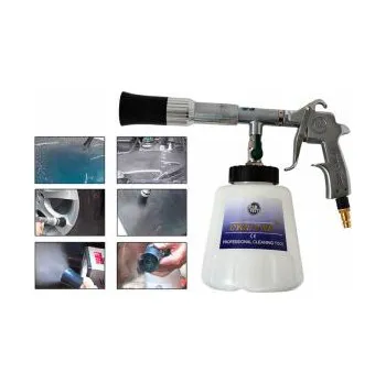 Stříkací pistole Pneumatická čisticí pistole se spodní nádržkou na čisticí prostředek.P