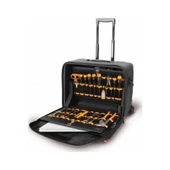 Dílenská a servisní montážní taška na kolečkách na nářadí, kufr na nář