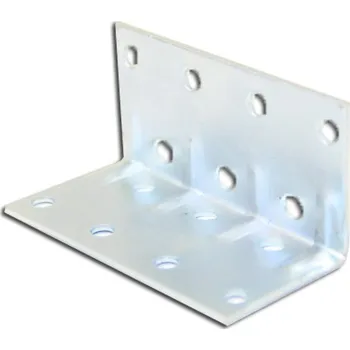 Stavební materiál Úhelník 70 x 35 x 35 x 1,5 mm - hřebíkový s prolisy (H07)