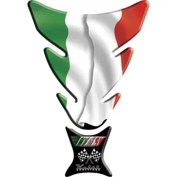 Tankpad Keiti KT008 "Italská vlajka", na motorku