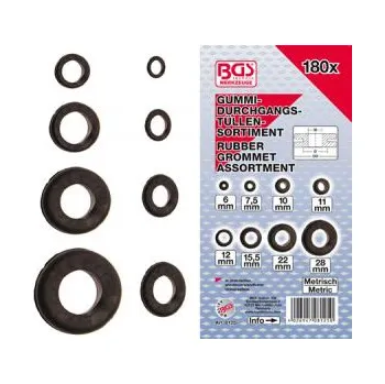 sada gumových průchodek na kabely hadice do plechu ,gumová průchodka 1