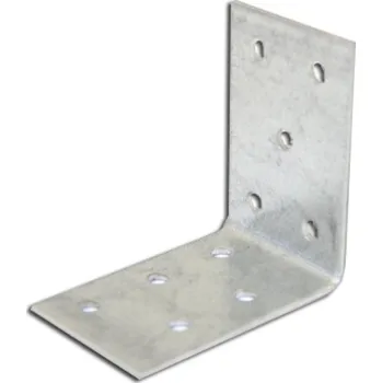 Tesařské kování Úhelník 40 x 60 x 60 x 2,0 mm - hřebíkový (G02)