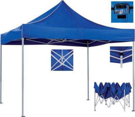 profi masivní skládací zahradní skládací pavilon 3x3 prodejní stánek