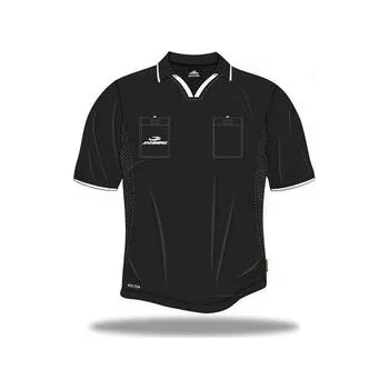 Florbalový dres Jadberg Arbiter Rozhodcovský dres XXXL, černá, Krátký rukáv
