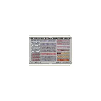 Plastikový model 1/35 German Artillery Ranks WWII