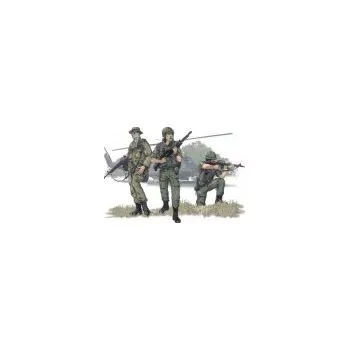 Plastikový model 1/72 US Airborne Vietnam war (3 fig.)