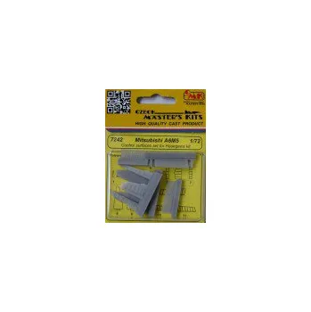 Plastikový model 1/72 Mitsubishi A6M5 - Control surfaces set (HAS)