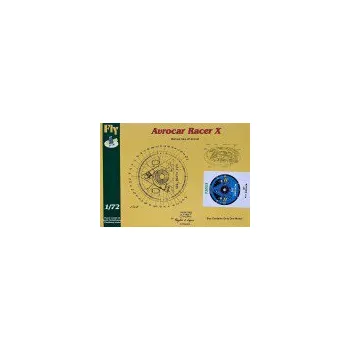 Plastikový model 1/72 Avrocar Racer X (#11 Jet Zodiaco)