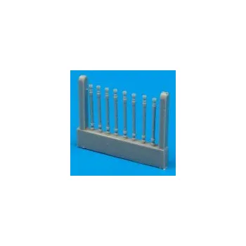 Plastikový model 1/72 Lancaster Gun Barrels (oval perf.)