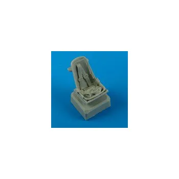 Plastikový model 1/72 Bf 109E seat with safety belts