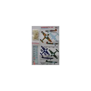 Plastikový model 1/72 Decals Messers. Bf 108B (Royal Yugoslav Army)