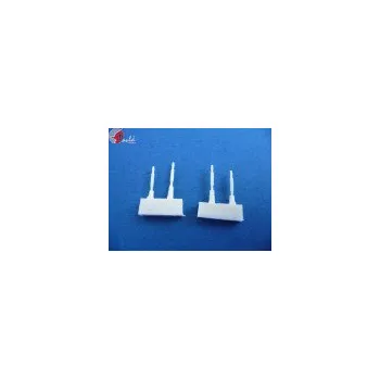 Plastikový model 1/72 Hispano-Suiza cannon barrels 20 mm