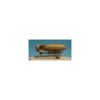 Plastikový model 1/48 Bomb rack for Spitfire + British 500lb bomb