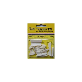 Plastikový model 1/48 He 162A-2 Undercarriage set (TAM)