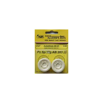 Plastikový model 1/35 Autoblinda AB.43 - spare wheels (ITAL)