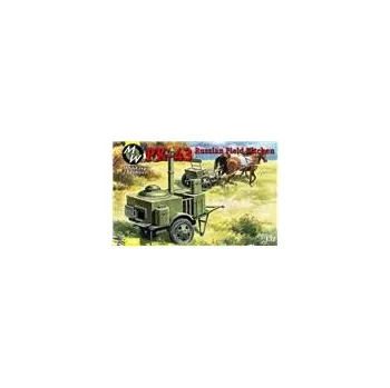 Plastikový model 1/72 PK-43 Russian field kitchen