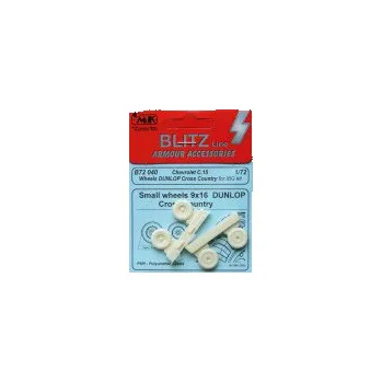 Plastikový model 1/72 Chevrolet C.15 wheels DUNLOP Cross (IBG)