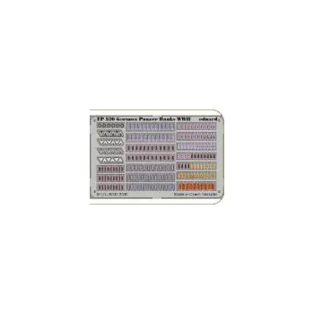 Plastikový model 1/35 German Panzer Ranks WWII