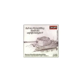 Plastikový model 1/72 5,5cm Flakzwilling (Gerat 58) Sfl PzKpfw V