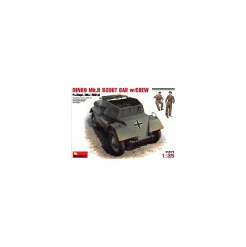Plastikový model 1/35 DINGO Mk.II German Scout Car with crew